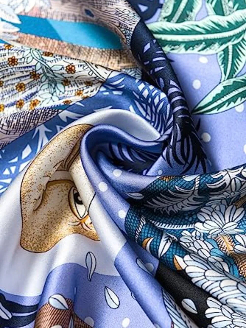 100% Pure Mulberry Silk Scarf 35